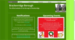 Desktop Screenshot of brackenridgeboro.com