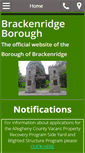 Mobile Screenshot of brackenridgeboro.com